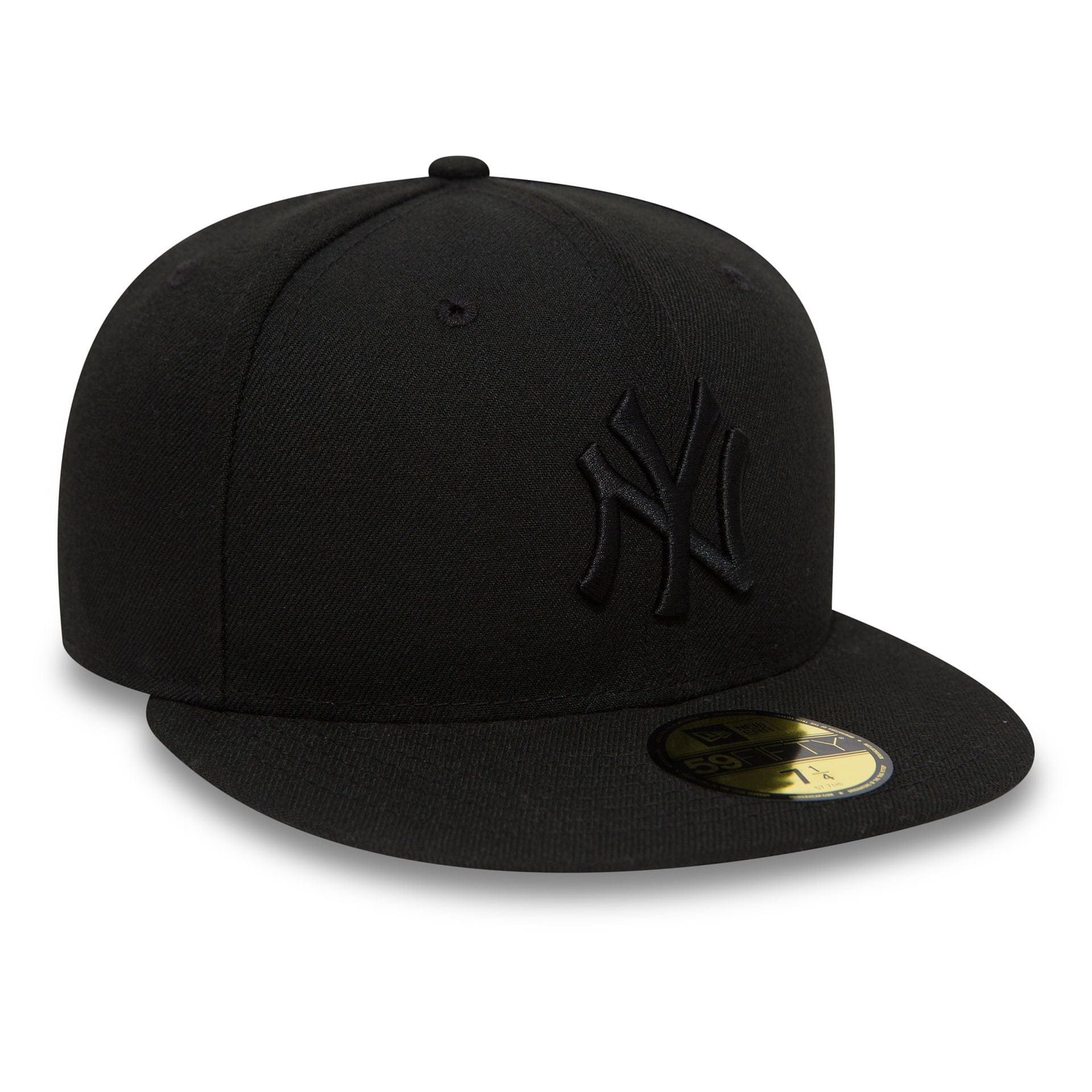 Black On Black New York Yankees Black 59FIFTY Fitted Cap