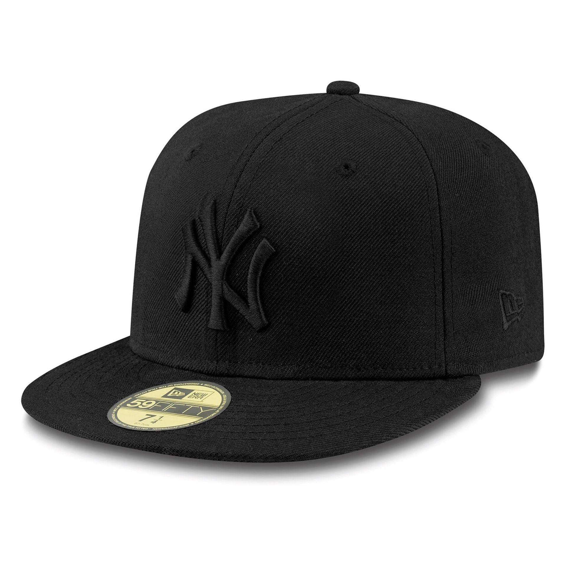 Black On Black New York Yankees Black 59FIFTY Fitted Cap