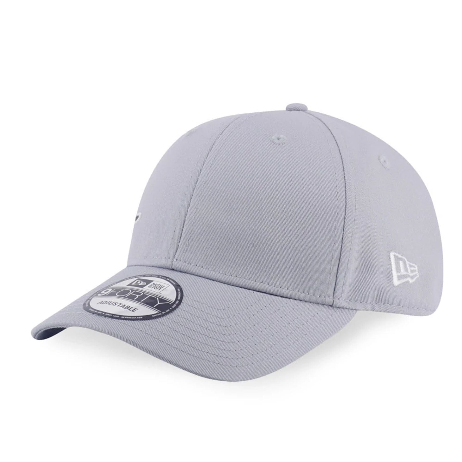 New Era Basic Grey 9FORTY Adjustable Cap