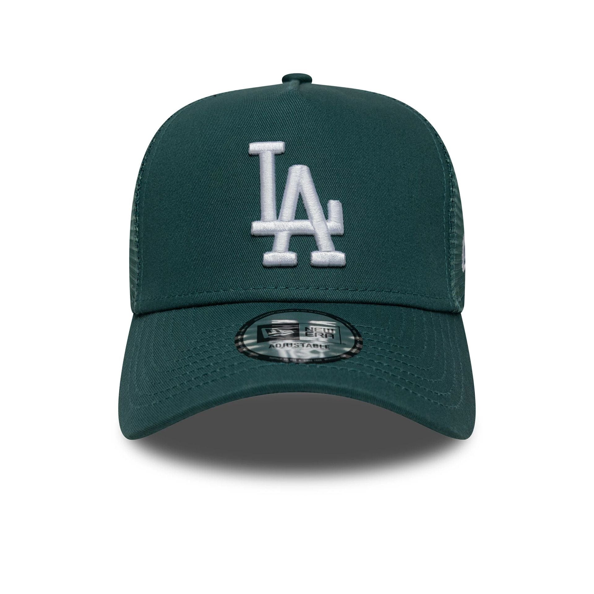 LA Dodgers MLB Dark Green 9FORTY A-Frame Trucker Cap