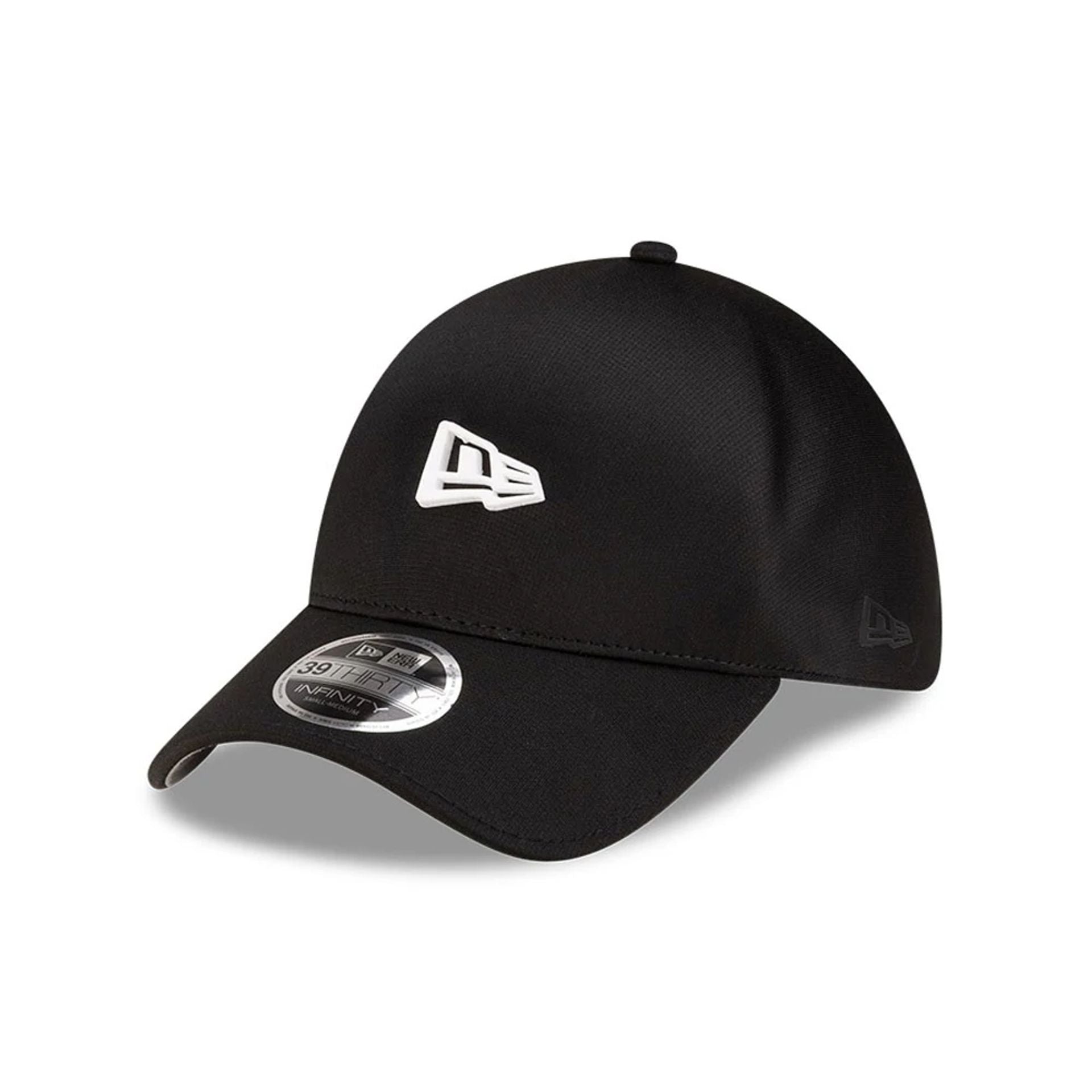 New Era Black 39THIRTY Infinity Stretch Fit Cap