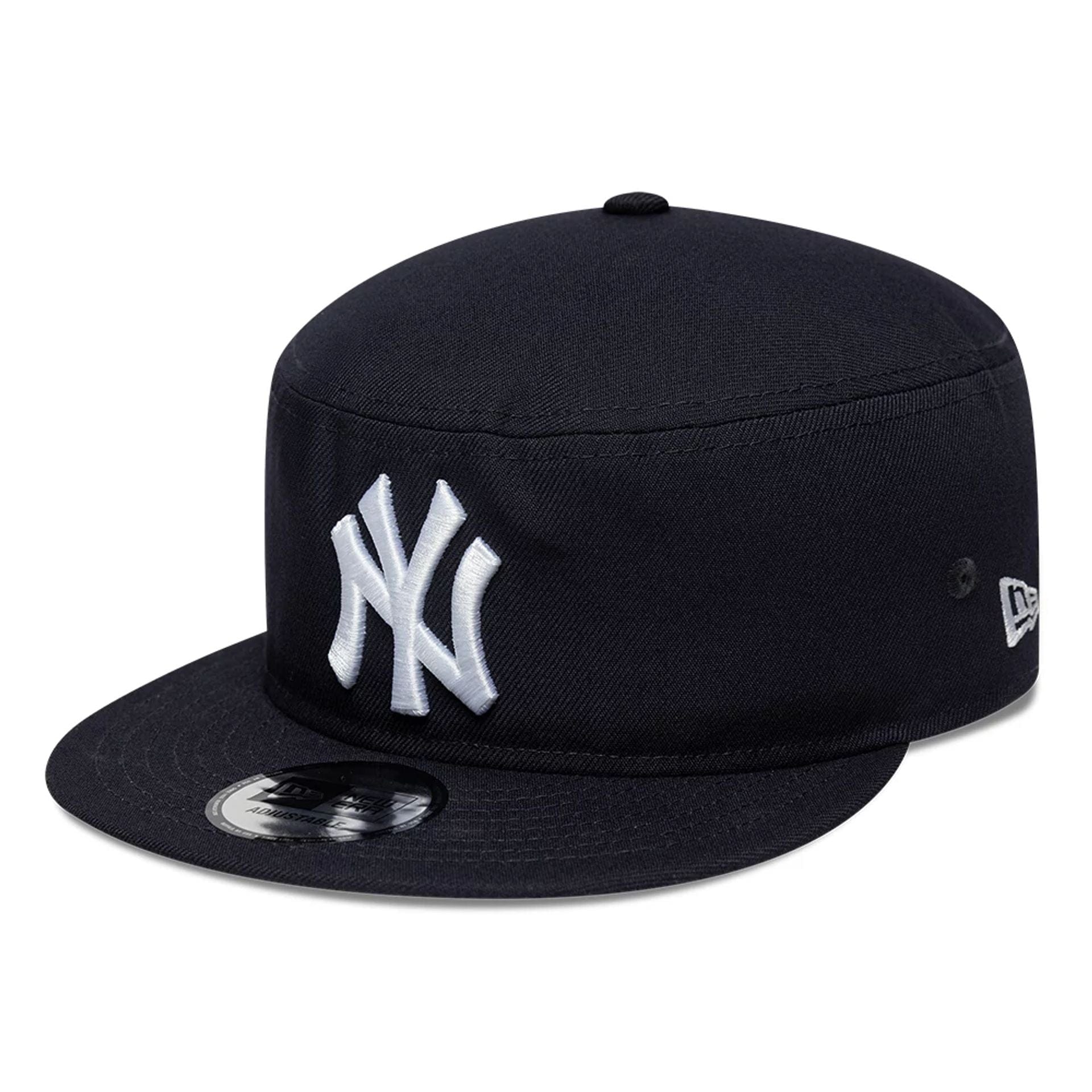New York Yankees MLB Poly Navy Pillbox Adjustable Cap