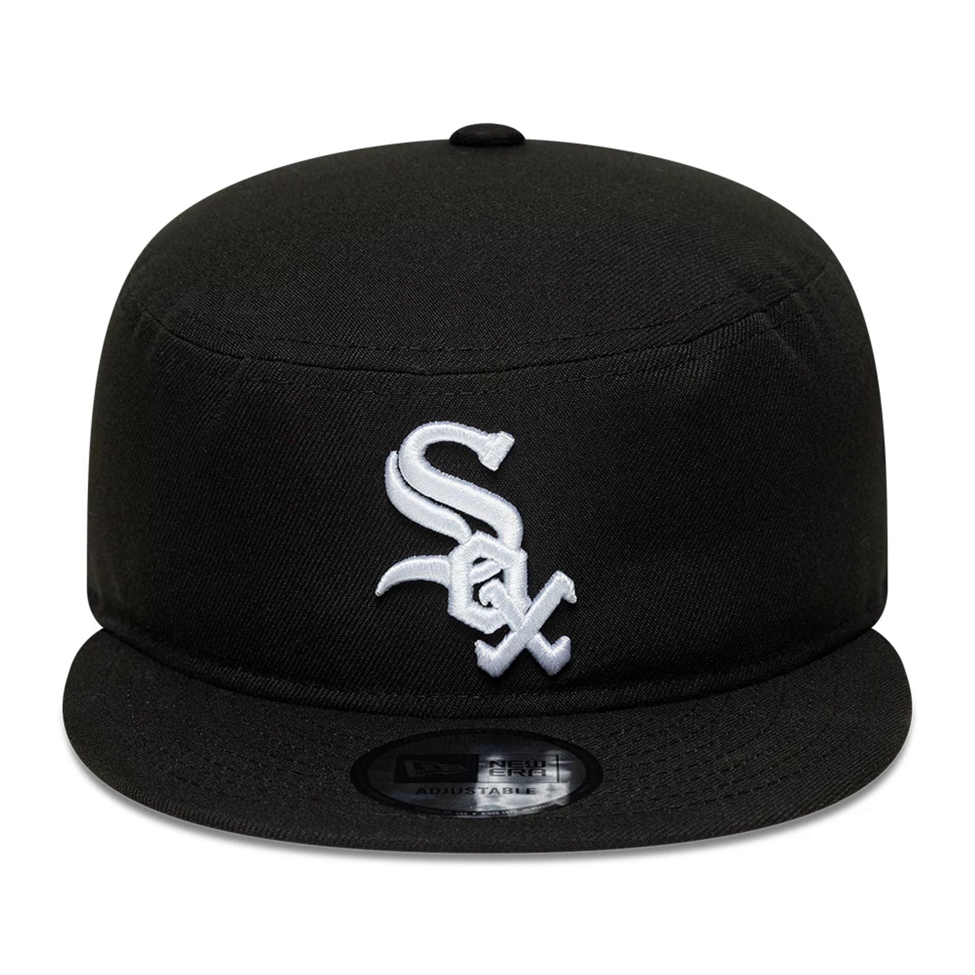 Chicago White Sox MLB Poly Black Pillbox Adjustable Cap