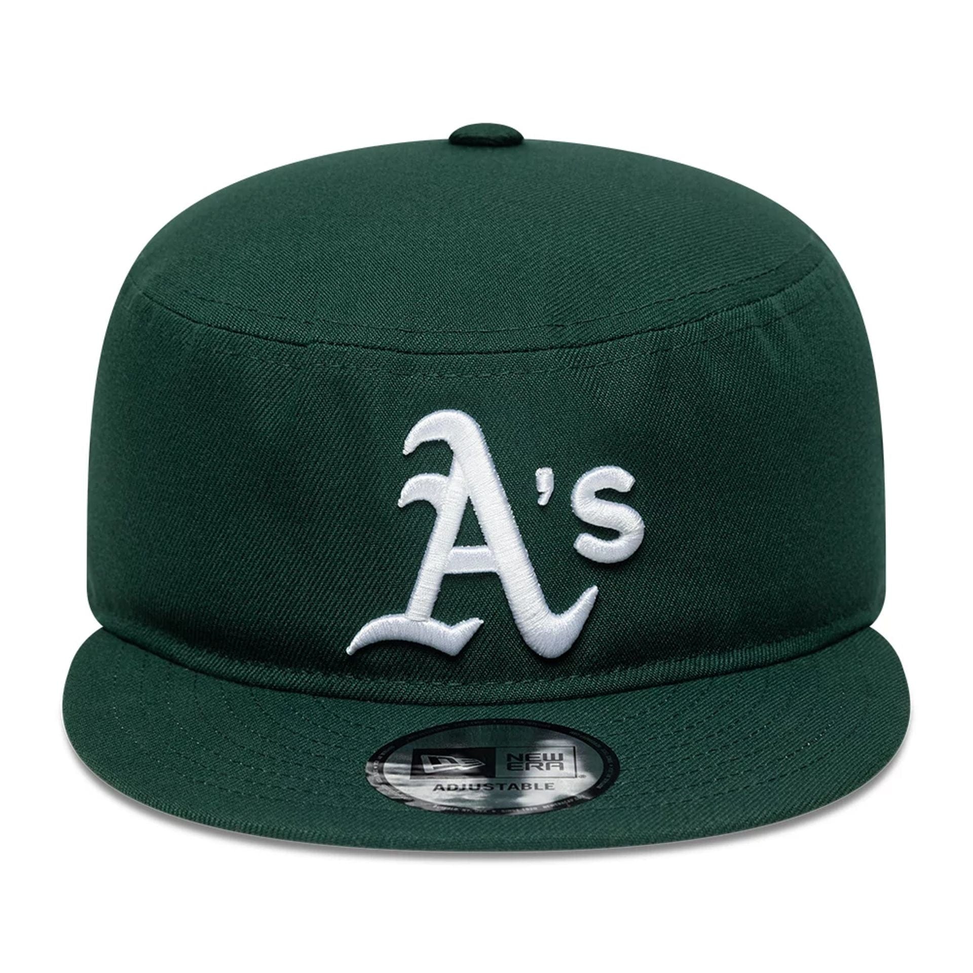 Athletics MLB Poly Dark Green Pillbox Adjustable Cap