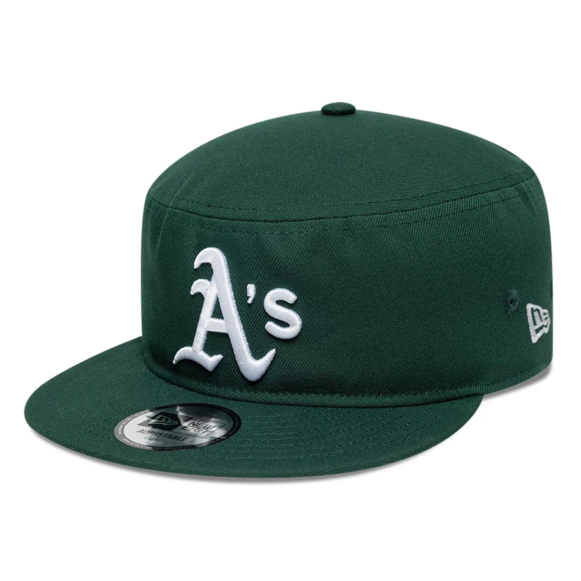 Athletics MLB Poly Dark Green Pillbox Adjustable Cap