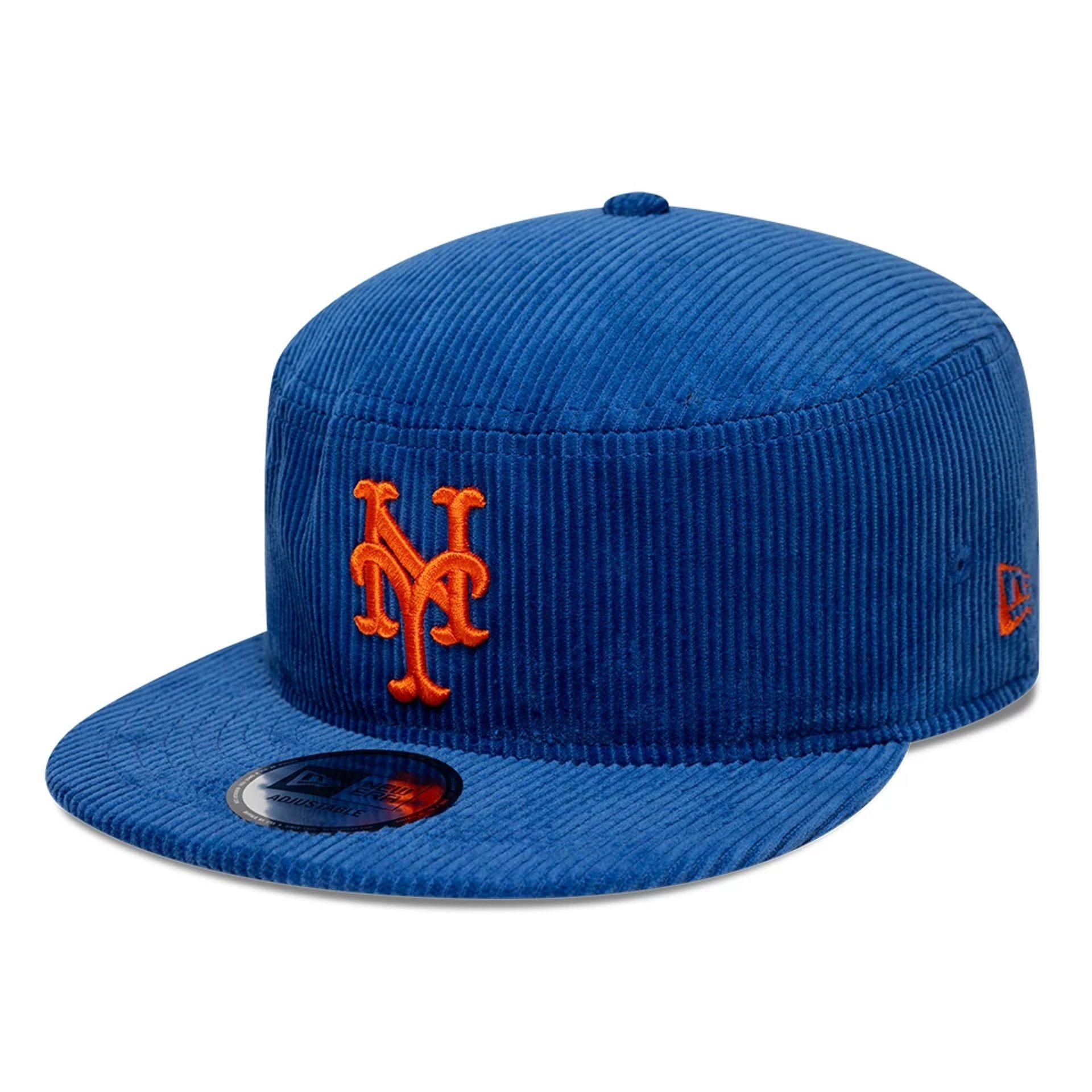 New York Mets MLB Cord Blue Pillbox Adjustable Cap