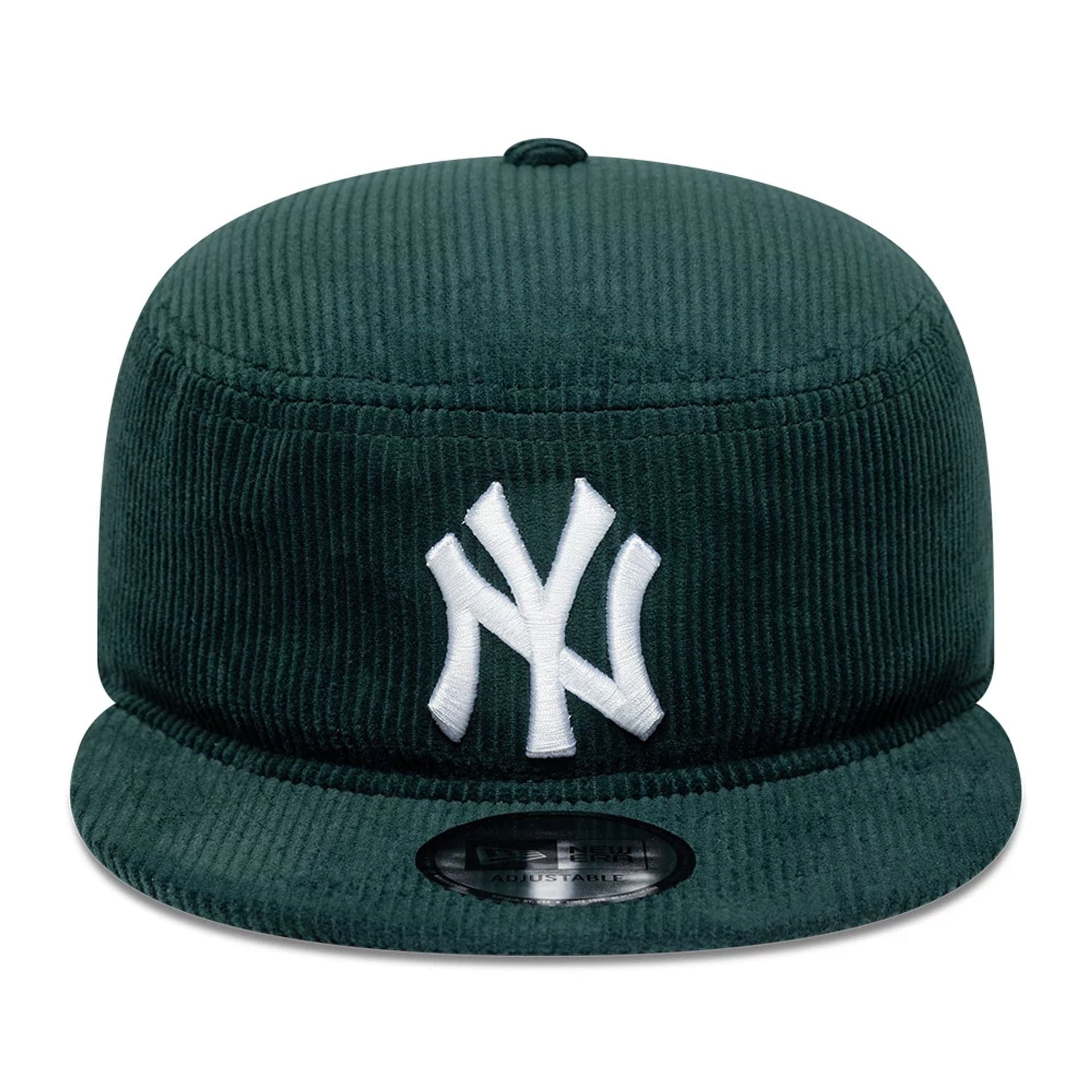 New York Yankees MLB Cord Dark Green Pillbox Adjustable Cap