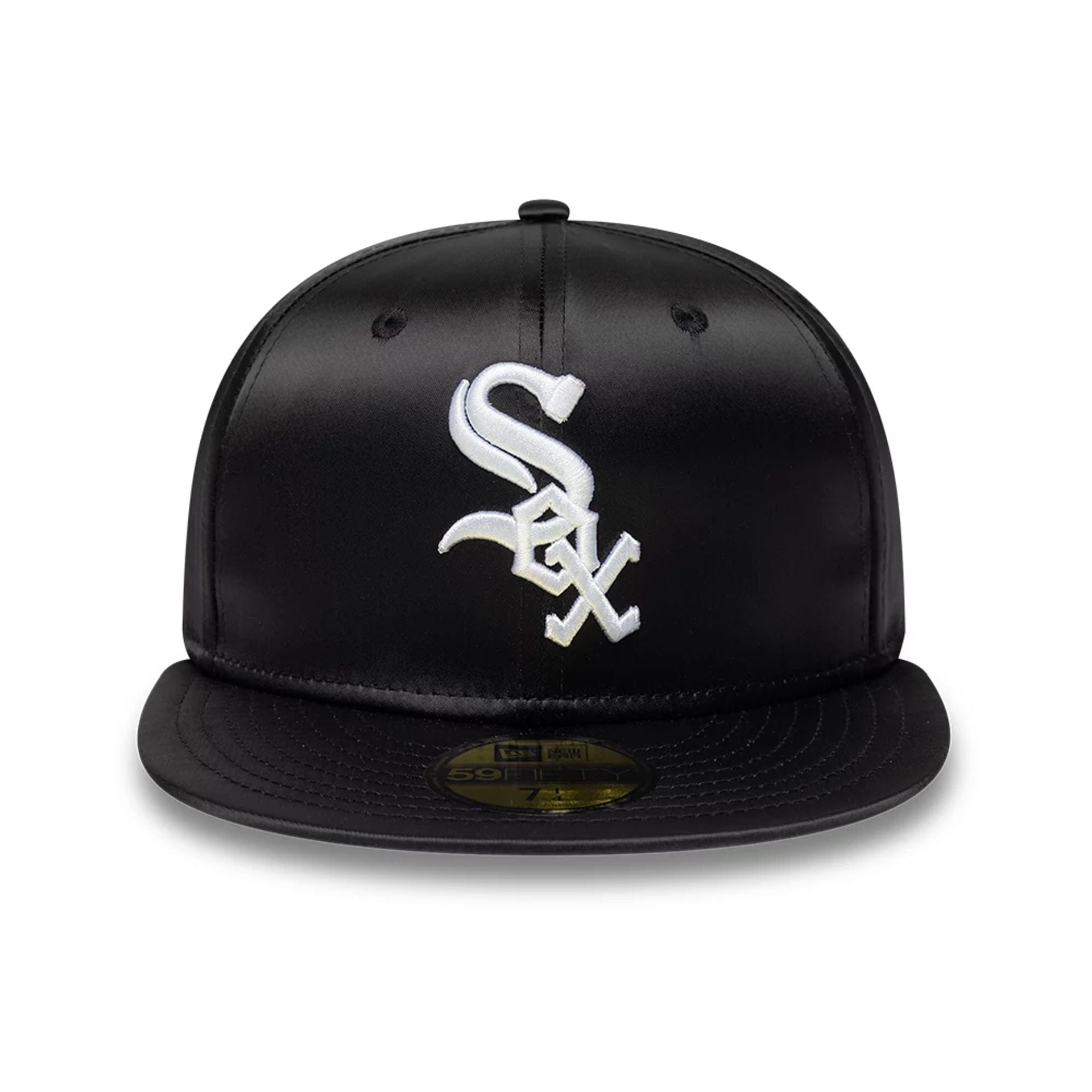 Chicago White Sox MLB Satin Black 59FIFTY Fitted Cap