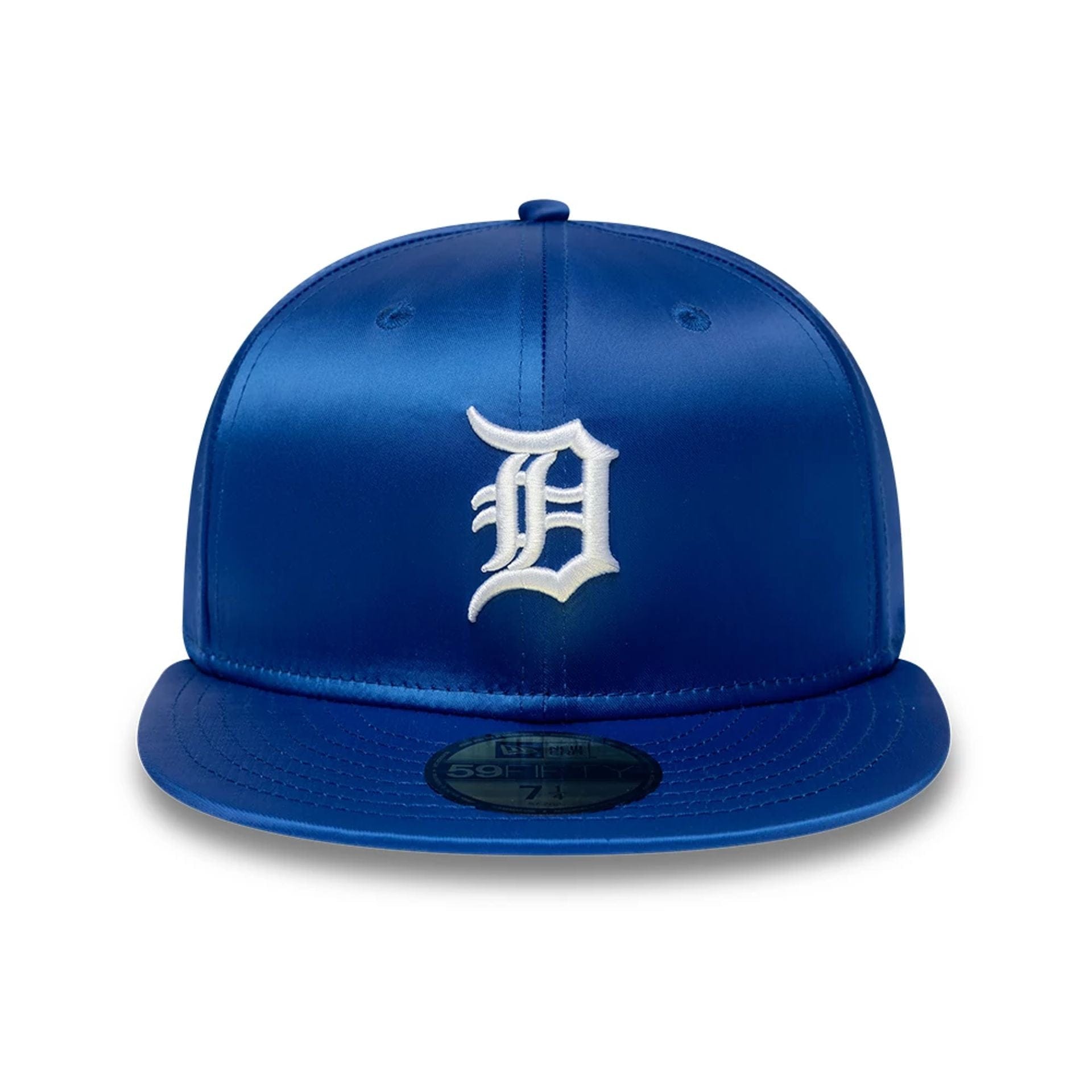 Detroit Tigers MLB Satin Blue 59FIFTY Fitted Cap