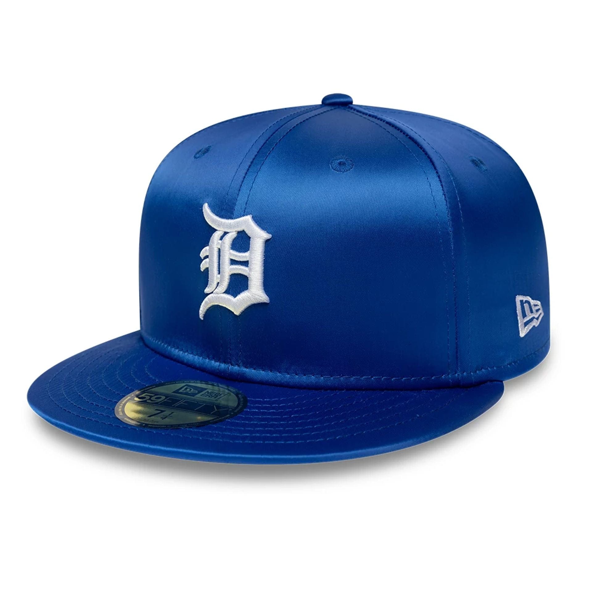 Detroit Tigers MLB Satin Blue 59FIFTY Fitted Cap
