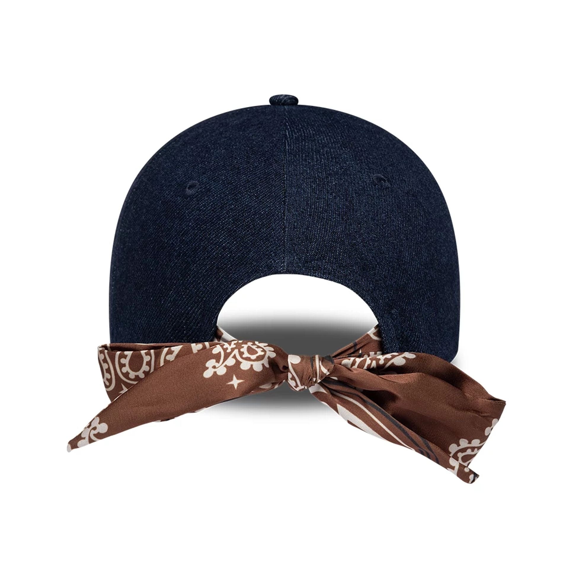 New York Yankees Womens MLB Denim Navy 9FORTY Bowback Adjustable Cap